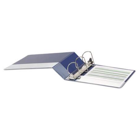 Universal Deluxe Non-View D-Ring Binder with Label Holder, 3 Rings, 3" Capacity, 11 x 8.5, Royal Blue (20795)