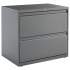 Alera Lateral File, 2 Legal/Letter/A4/A5-Size File Drawers, Charcoal, 30" x 18" x 28" (LF3029CC)