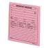 Universal Important Message Pink Pads, 4.25 x 5.5, 1/Page, 50 Forms/Pad, Dozen (48023)