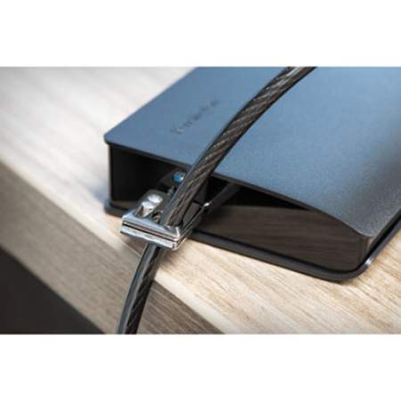Kensington Desktop and Peripherals Locking Kit 2.0, 8ft Carbon Steel Cable (64424)