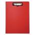 Mobile OPS Portfolio Clipboard With Low-Profile Clip, 1/2" Capacity, 8 1/2 x 11, Red (61632)