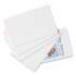 SICURIX Blank ID Card, 2 1/8 x 3 3/8, White, 100/Pack (80300)