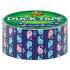 Duck Colored Duct Tape, 3" Core, 1.88" x 10 yds, Blue/Pink Whale of Time (284169)