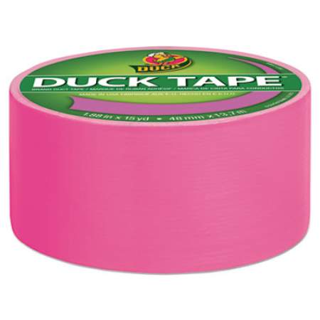 Duck Colored Duct Tape, 3" Core, 1.88" x 15 yds, Neon Pink (1265016)