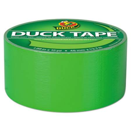 Duck Colored Duct Tape, 3" Core, 1.88" x 15 yds, Neon Green (1265018)