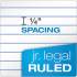 TOPS Docket Ruled Perforated Pads, Narrow Rule, 50 White 5 x 8 Sheets, 12/Pack (63360)