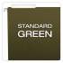 Pendaflex Standard Green Hanging Folders, Legal Size, 1/3-Cut Tab, Standard Green, 25/Box (81621)