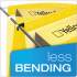 Pendaflex SureHook Hanging Folders, Legal Size, 1/5-Cut Tab, Yellow, 20/Box (615315YEL)