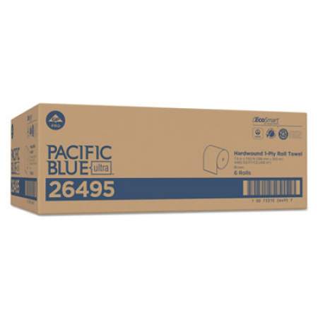 Georgia Pacific Professional Pacific Blue Ultra Paper Towels, Natural, 7.87 x 1150 ft, 6 Roll/Carton (26495)