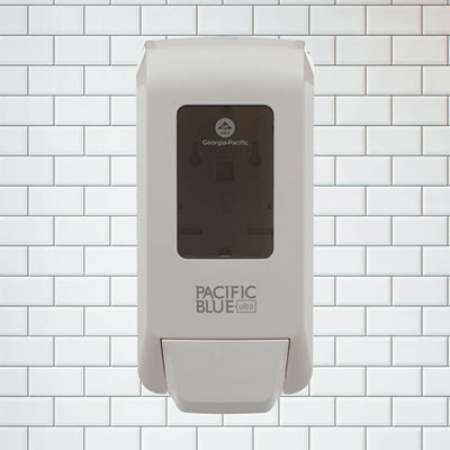 Georgia Pacific Professional Pacific Blue Ultra Soap/Sanitizer Dispenser, 1,200 mL, White (53058)