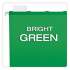 Pendaflex SureHook Hanging Folders, Legal Size, 1/5-Cut Tab, Bright Green, 20/Box (615315BGR)