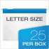 Pendaflex Poly Hanging Folders, Letter Size, 1/5-Cut Tab, Assorted, 25/Box (55708)