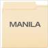 Pendaflex Manila File Folders, 1/2-Cut Tabs, Letter Size, 100/Box (75212)