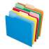 Pendaflex Interior File Folders, 1/3-Cut Tabs, Letter Size, Assortment 2, 100/Box (421013ASST)