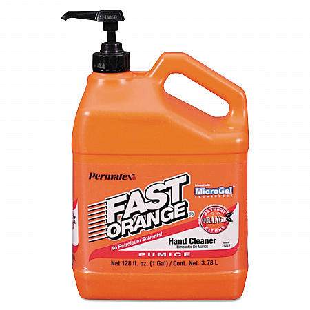 Pumice Hand Cleaner, Citrus Scent, 1 gal Dispenser, 4/Carton (25219CT)
