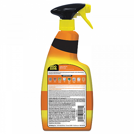 Graffiti Remover, 24 oz Spray Bottle, 4/Carton (2132)