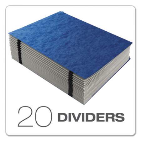 Pendaflex Expanding Desk File, 23 Dividers, Alpha, Letter-Size, Blue Cover (11015)
