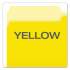 Pendaflex Colored File Folders, 1/3-Cut Tabs, Legal Size, Yellow/Light Yellow, 100/Box (15313YEL)