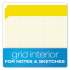 Pendaflex Double-Ply Reinforced Top Tab Colored File Folders, Straight Tab, Letter Size, Yellow, 100/Box (R152YEL)