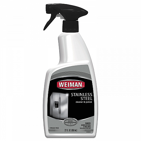Stainless Steel Cleaner and Polish, 22 oz Spray Bottle, 6/Carton (108)