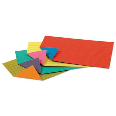 Oxford Extreme Index Cards, Ruled, 3 x 5, Assorted, 100/Pack (04736)