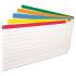 Oxford Color Coded Ruled Index Cards, 3 x 5, Assorted Colors, 100/Pack (04753)