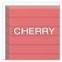 Oxford Ruled Index Cards, 3 x 5, Cherry, 100/Pack (7321CHE)