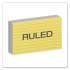 Oxford Ruled Index Cards, 3 x 5, Blue/Violet/Canary/Green/Cherry, 100/Pack (40280)