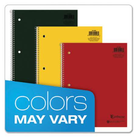 Oxford EARTHWISE BY 100% RECYCLED SINGLE SUBJECT NOTEBOOKS, MEDIUM/COLLEGE RULE, RANDOMLY ASSORTED COLOR COVERS, 11 X 8.5, 80 SHEETS (25206)