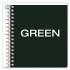 Oxford EARTHWISE BY 100% RECYCLED ONE-SUBJECT NOTEBOOK, 1 SUBJECT, NARROW RULE, GREEN COVER, 8 X 5, 80 SHEETS (25400)