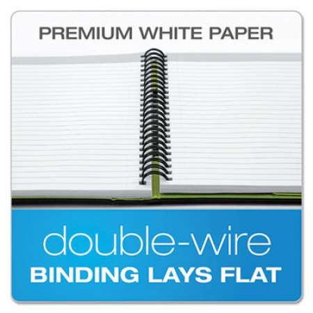 Oxford Idea Collective Professional Wirebound Hardcover Notebook, 1 Subject, Medium/College Rule, White Cover, 11 x 8.5, 80 Sheets (56896)