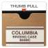 Globe-Weis COLUMBIA Recycled Binding Cases, 2 Rings, 2.5" Capacity, 11 x 8.5, Kraft (B50BC)