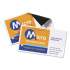 Avery Magnetic Business Cards, Inkjet, 2 x 3.5, White, 30 Cards, 10 Cards/Sheet, 3 Sheets/Pack (8374)