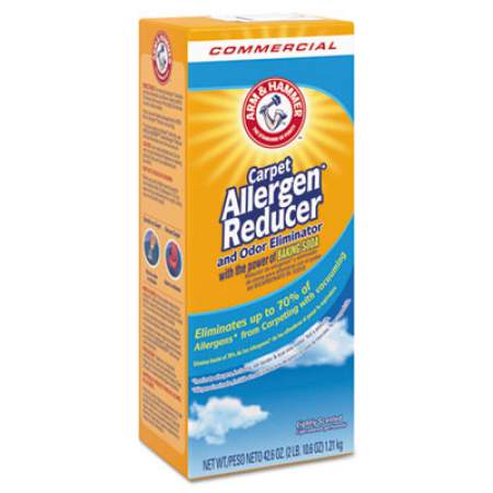 Arm & Hammer Carpet and Room Allergen Reducer and Odor Eliminator, 42.6 oz Box, 9/Carton (3320084113CT)