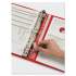 Cardinal HOLD IT Binder Insert Strips, 3/4 x 11, Self-Adhesive, Punched, Clear, 25/Pack (21110)