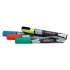 deflecto Wet Erase Markers, Medium Chisel Tip, Assorted Colors, 4/Pack (SMA510V4)