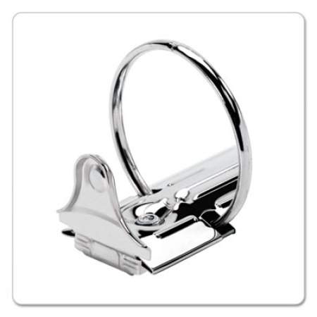 Cardinal Performer ClearVue Round Ring View Binder, 3 Rings, 2" Capacity, 11 x 8.5, White (67424)