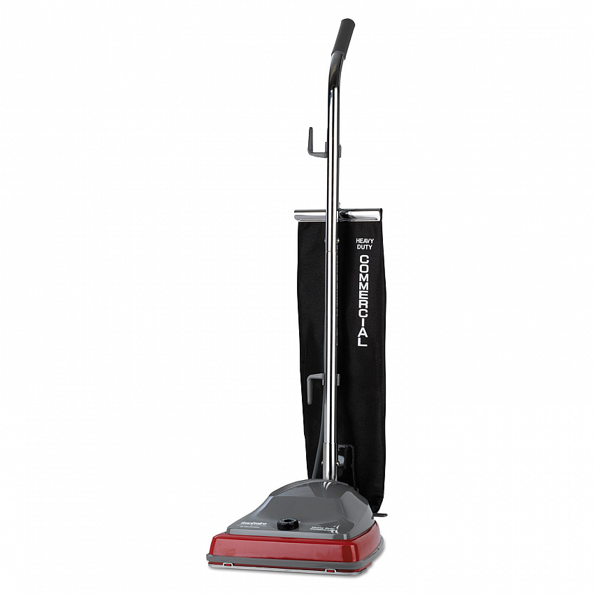 TRADITION Upright Vacuum SC679K, 12" Cleaning Path, Gray/Red/Black (SC679K)