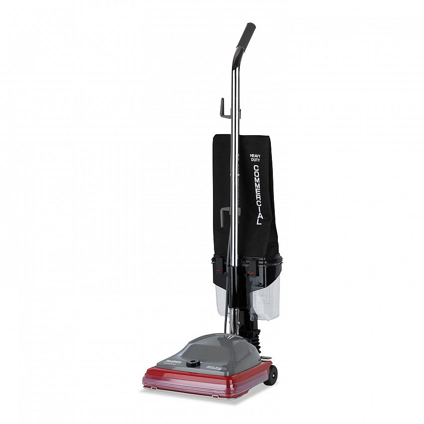 TRADITION Upright Vacuum SC689A, 12" Cleaning Path, Gray/Red/Black (SC689B)
