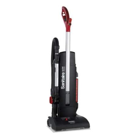 Sanitaire MULTI-SURFACE QuietClean Two-Motor Upright Vacuum, 13" Cleaning Path, Black (SC9180D)