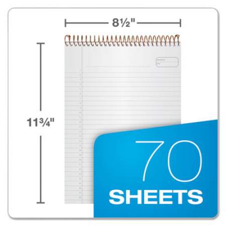 Ampad Gold Fibre Wirebound Project Notes Pad, Project-Management Format, Navy Cover, 70 White 8.5 x 11.75 Sheets (20815)