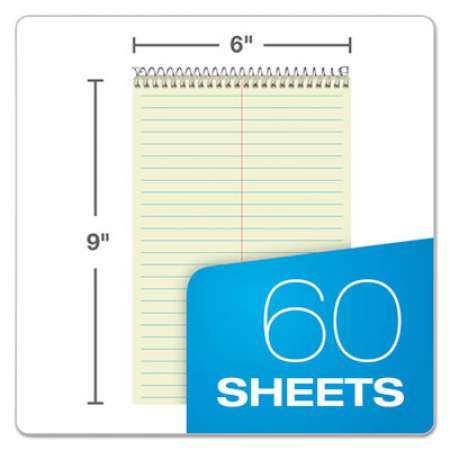 Ampad Steno Pads, Gregg Rule, Tan Cover, 60 Green-Tint 6 x 9 Sheets (25270)