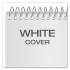 Earthwise by Ampad Recycled Reporter's Notepad, Gregg Rule, White Cover, 70 White 4 x 8 Sheets (25280)