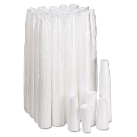 Dart Foam Drink Cups, 20 oz, White, 500/Carton (20J16)