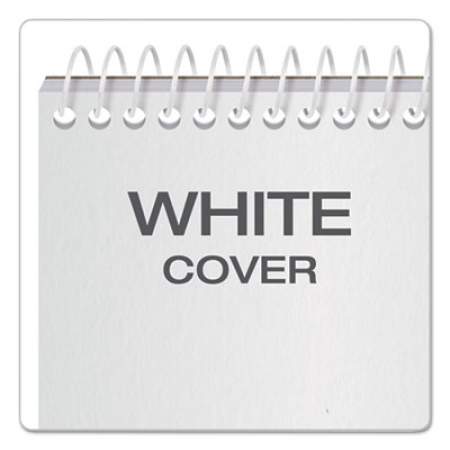 TOPS Reporters Notepad, Wide/Legal Rule, White Cover, 70 White 4 x 8 Sheets, 12/Pack (8030)