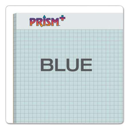 TOPS Prism Quadrille Perforated Pads, Quadrille Rule (5 sq/in), 50 Blue 8.5 x 11.75 Sheets, 12/Pack (76581)