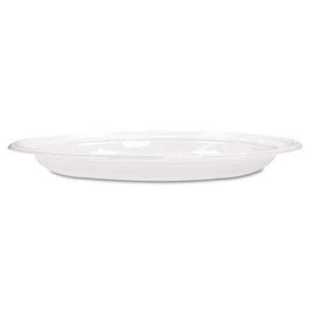 Dart Famous Service Plastic Dinnerware, Plate, 9", White, 125/Pack, 4 Packs/Carton (9PWF)