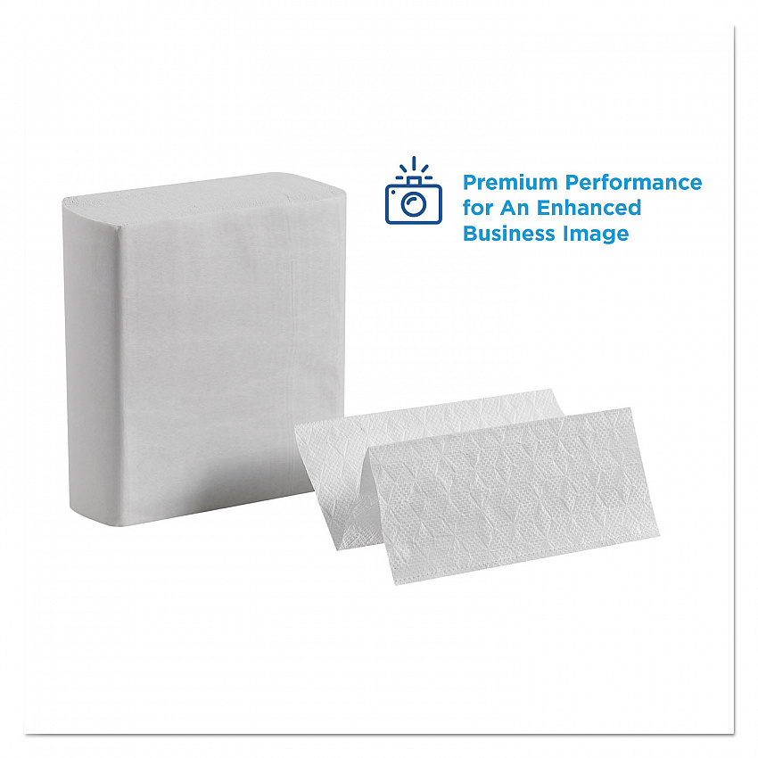Pacific Blue Ultra Z-Fold Folded Paper Towels, 1-Ply, 8 x 11, White, 260/Pack, 10 Packs/Carton (20885)