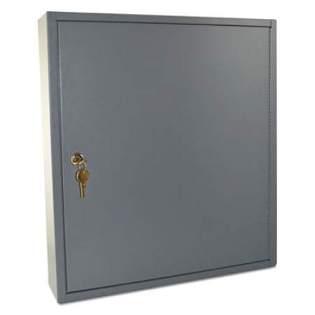SteelMaster Steel Key Cabinet, 90-Keys, 3.5w x 16.5d x 18.375h, Gray (2012F09001)
