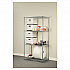 NSF Certified Industrial Four-Shelf Wire Shelving Kit, 36w x 24d x 72h, Silver (SW503624SR)